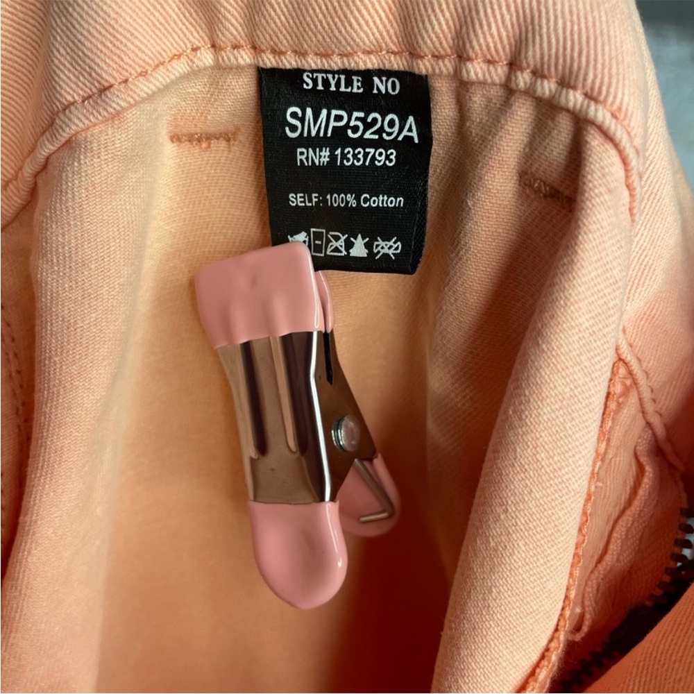 POL Peach Drawstring Cargo Pants - image 12